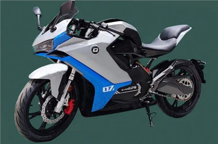 QJMotor electric bike concept front image
