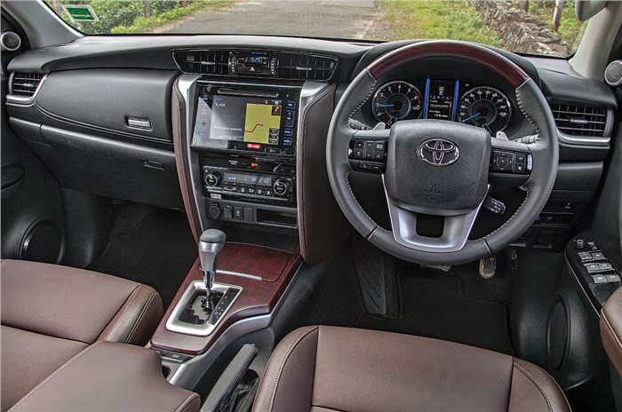 Toyota Fortuner interior image