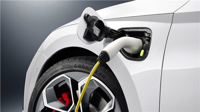 Skoda Octavia RS iV charging socket
