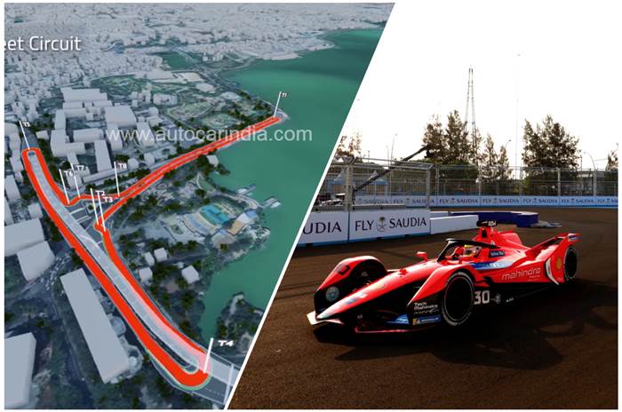 Hyderabad Formula E street track