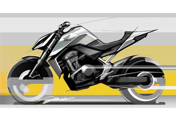 Honda Hornet revival teased in design sketches