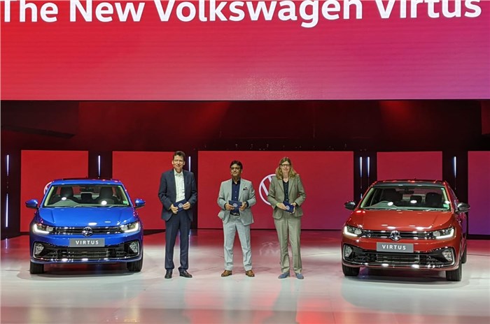 Volkswagen Virtus launch in India 