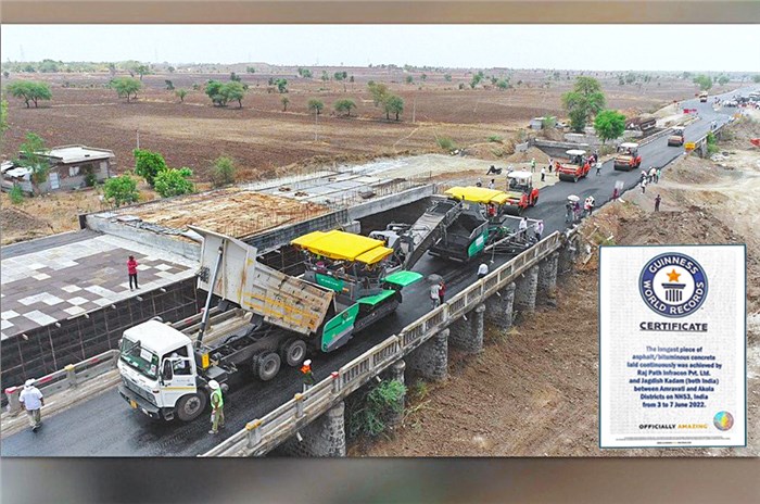 India builds 75km of road in under 5 days; sets Guinness World Record