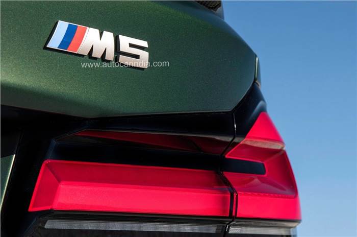 BMW M5 nameplate 