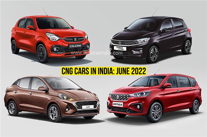 The Autocar India guide to all CNG cars in June 2022