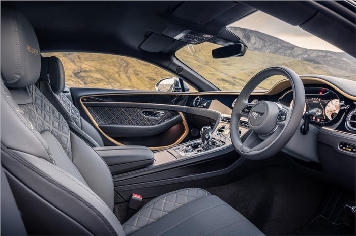 Bentley Continental GT Mulliner W12 interior