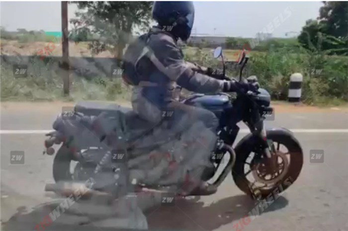 Royal Enfield 650cc bike spotted, could be the Shotgun 650