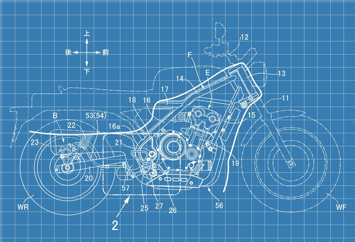 Patent filings show new Honda CL300 & CL500 scramblers on the way