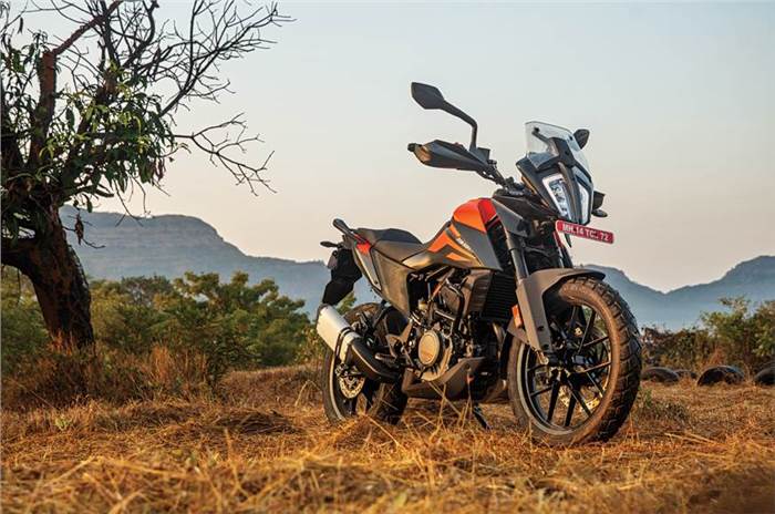Older KTM 390 Adventures can now get riding modes