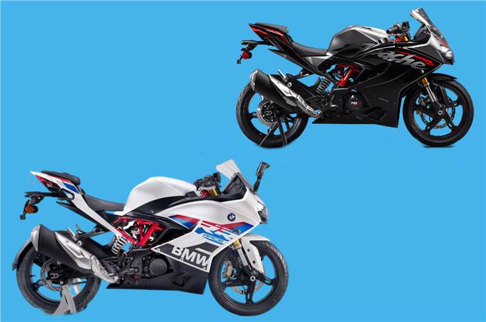 BMW G 310 RR vs TVS Apache RR310: Similarities and differences