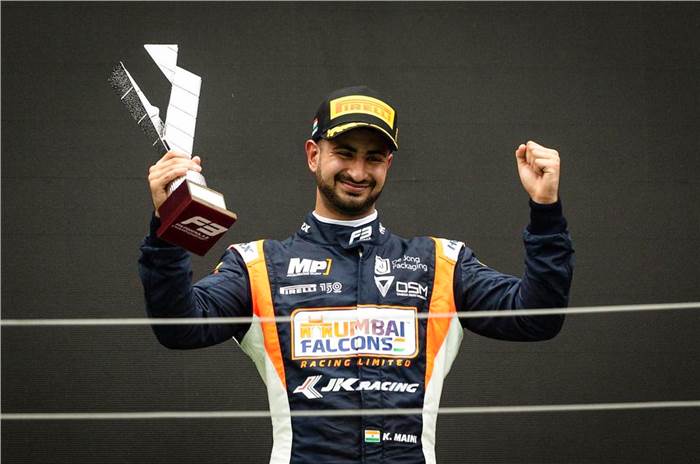 Kush Maini maiden F3 podium, Hungarian GP