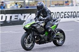 Kawasaki unveils hybrid, electric prototypes