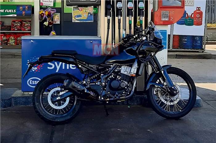 Royal Enfield Himalayan 450 spied in near-production guise