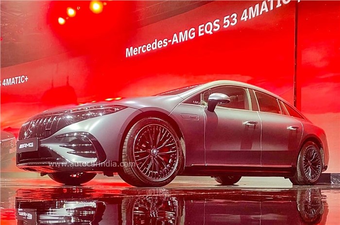 Mercedes-AMG EQS 53 side profile