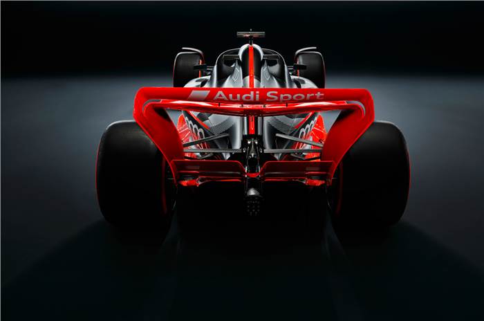 Audi F1 show car rear