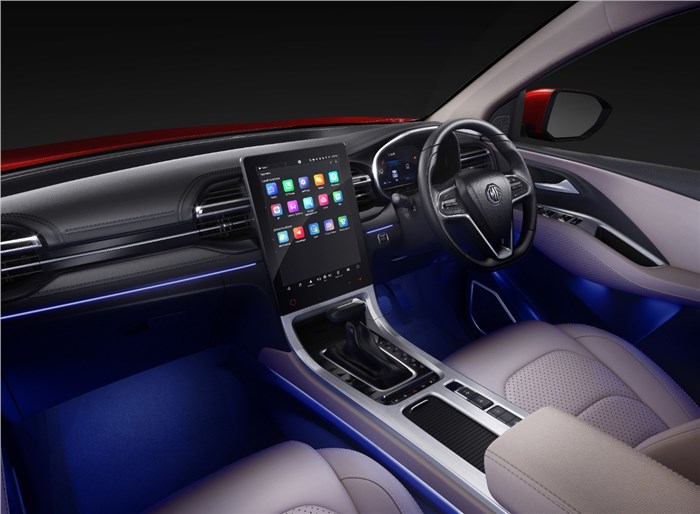 Updated MG Hector interior revealed ahead of launch