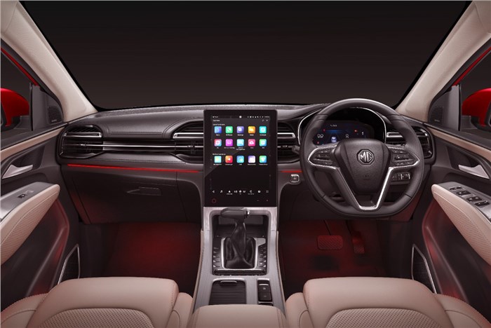 Updated MG Hector interior revealed ahead of launch