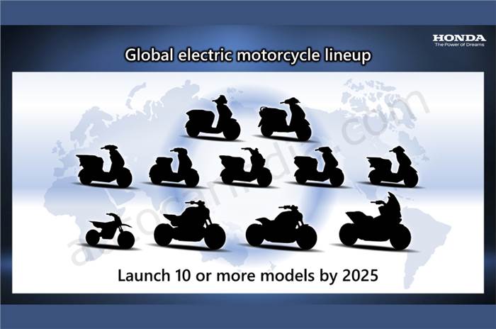 Honda to introduce 10 new electric two-wheelers by 2025