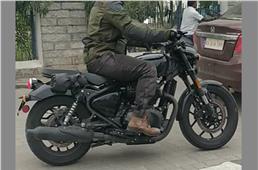 Royal Enfield Shotgun 650 spotted testing, India launch soon