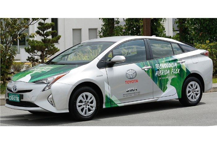 Toyota flex-fuel car