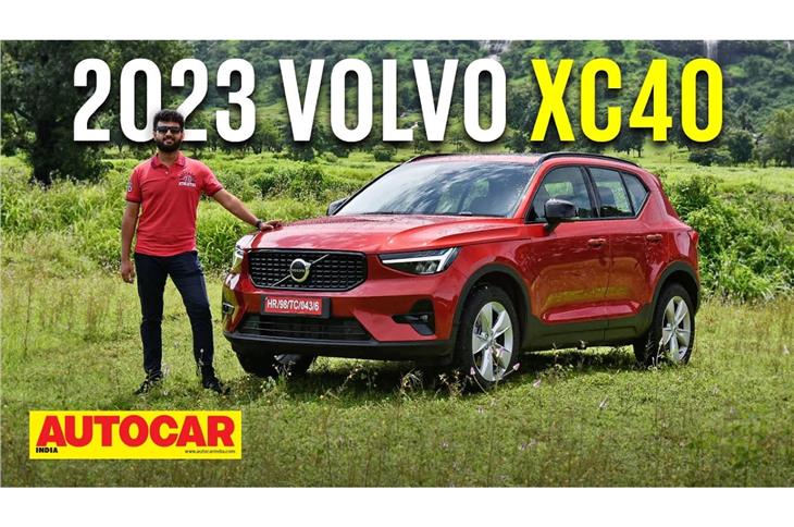 2022 Volvo XC40 facelift video review