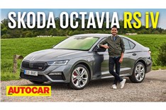 2022 Skoda Octavia RS iV hybrid video review