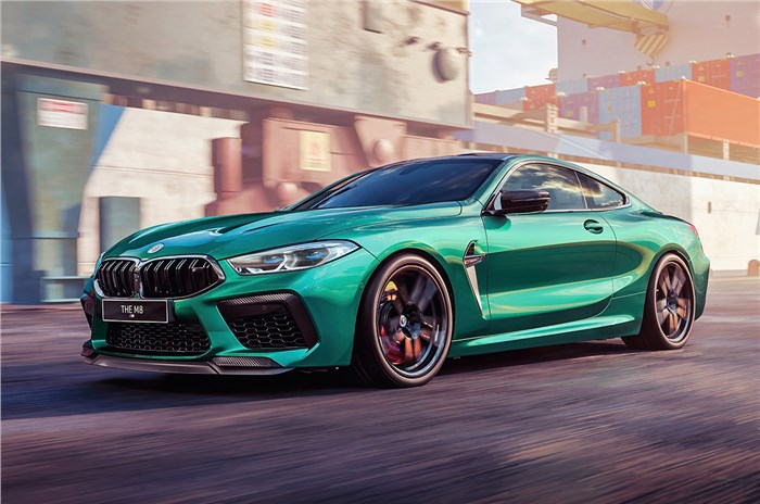 2022 BMW M8 Competition 50 Jahre M Edition front tracking