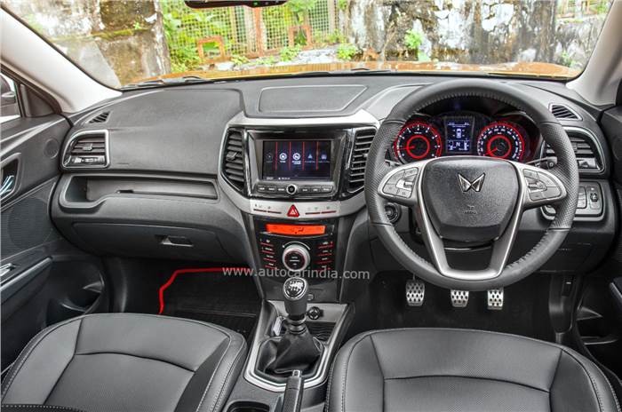 Mahindra XUV300 TurboSport interior. 