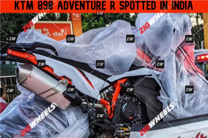 2023 KTM 890 Adventure R spotted in India
