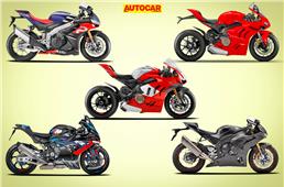 Top 5 most powerful superbikes in production