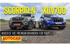 2022 Mahindra Scorpio N vs XUV700 comparison video