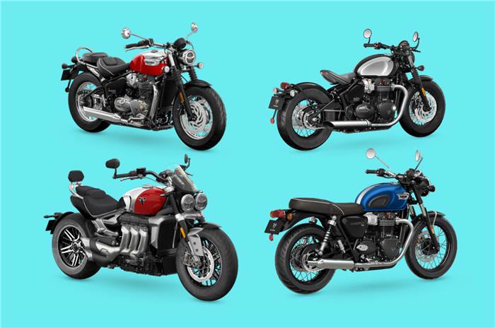 Triumph launches limited-run, Chrome Collection motorcycles