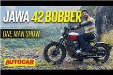 2022 Jawa 42 Bobber video review