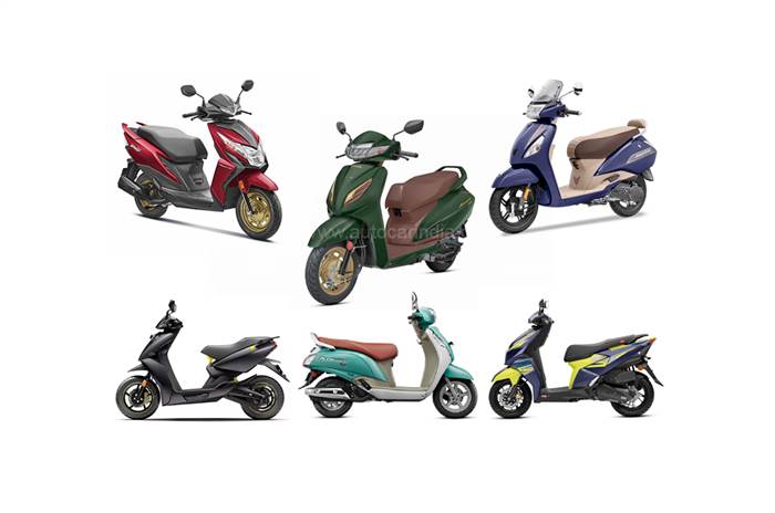 Scooter sales grow 41 percent in April-September period