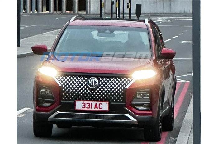 MG Hector facelift 