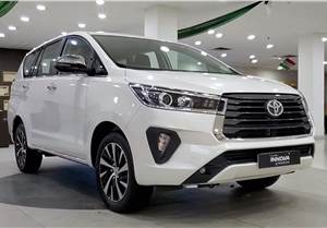 Updated Toyota Innova Crysta could get CNG option