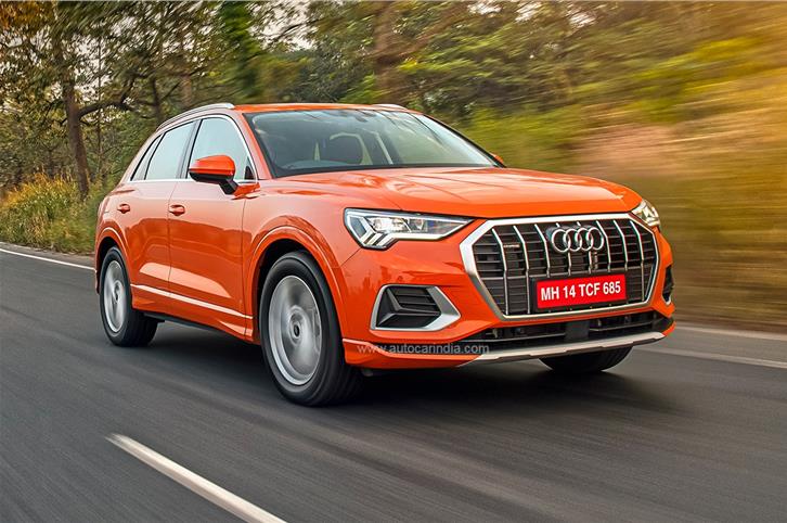 2022 Audi Q3 front tracking