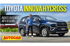 Toyota Innova Hycross video review