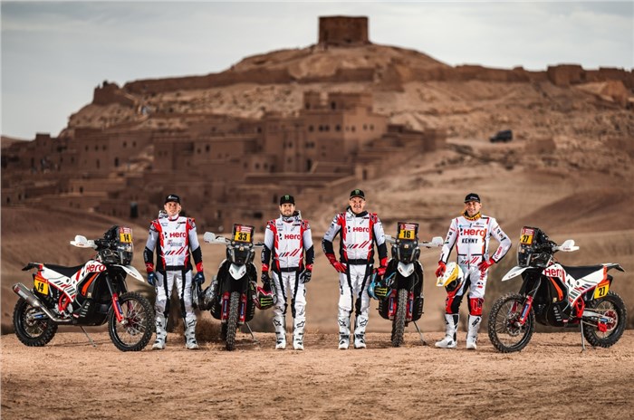 Hero MotoSports Dakar 2023 riders confirmed