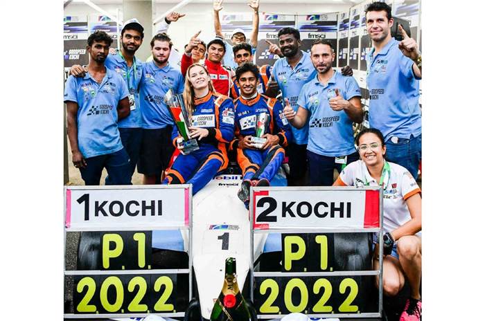 2022 Indian Racing League winners Godspeed Kochi
