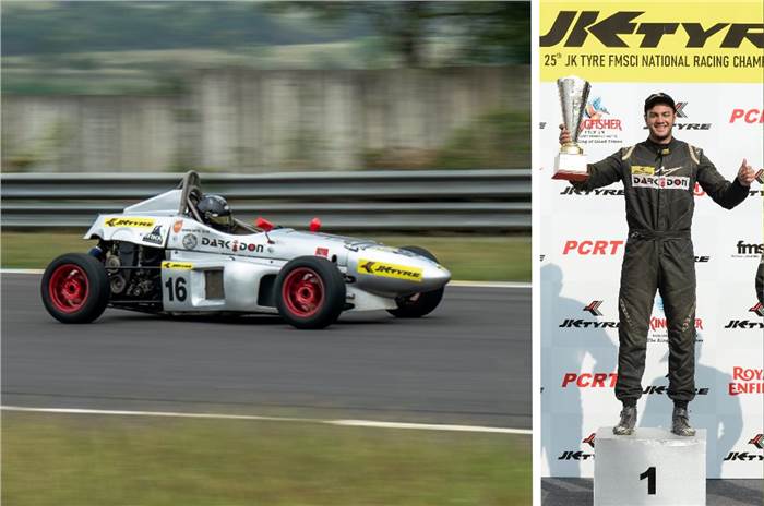 2022 JK NRC: LGB Formula 4 champion Ashwin Datta.