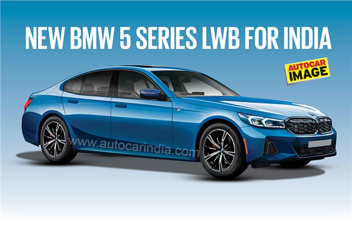 2024 BMW 5 Series LWB front three-quarter