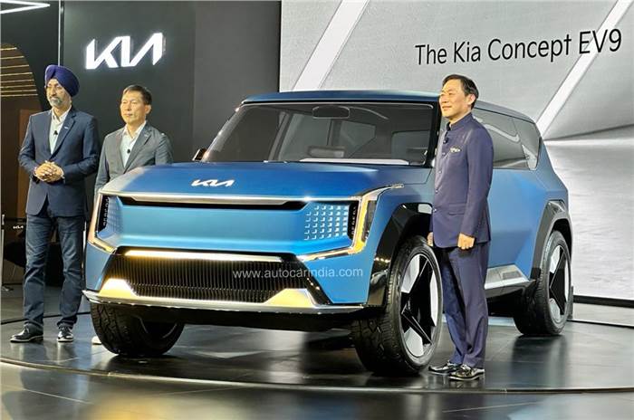 Kia EV9 concept Auto Expo 2023 