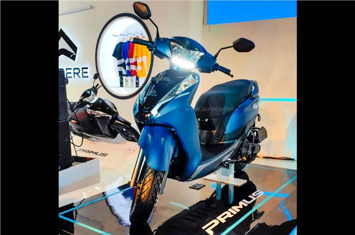Ampere unveils new Primus e-scooter, NXG, NXU e-scooter concepts at Auto Expo 2023.