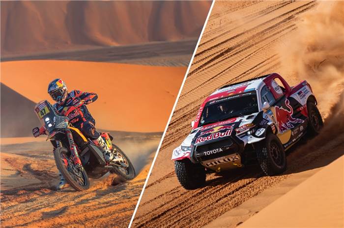 Dakar 2023 winners Kevin Benavides, Nasser Al-Attiyah