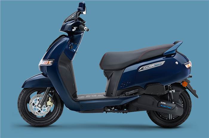 TVS sells over 50,000 units of updated iQube electric scooter.