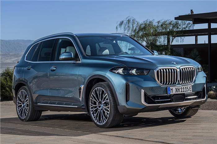 BMW X5 facelift front quarter