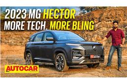 MG Hector facelift video review