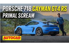 2023 Porsche 718 Cayman GT4 RS video review