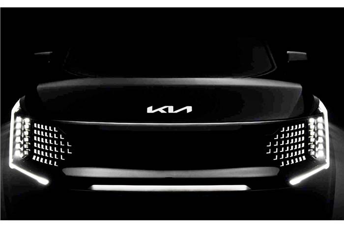 Kia EV9 production-spec teaser